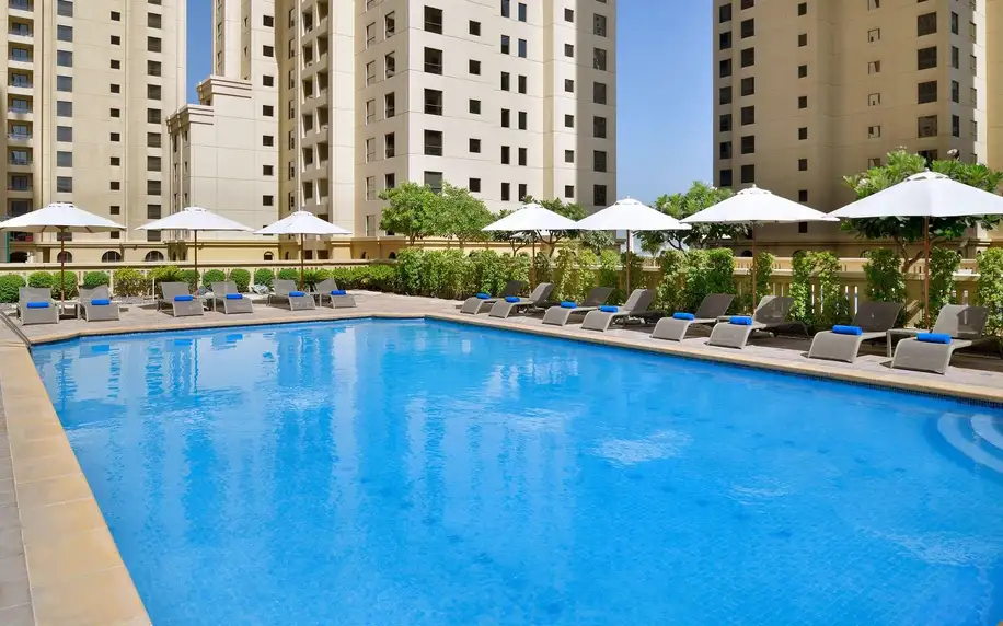 Delta Hotels by Mariott Jumeirah Beach, Dubaj, Apartmá, letecky, polopenze