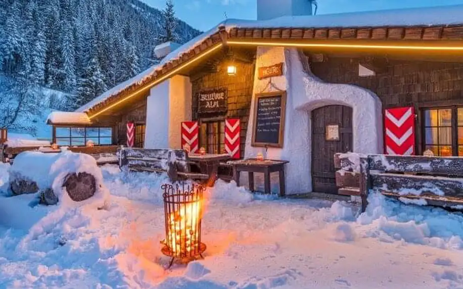 Vysoké Taury: Bad Gastein ve stylovém MONDI Bellevue Alm *** s wellness, snídaněmi a slevovou kartou + dárek