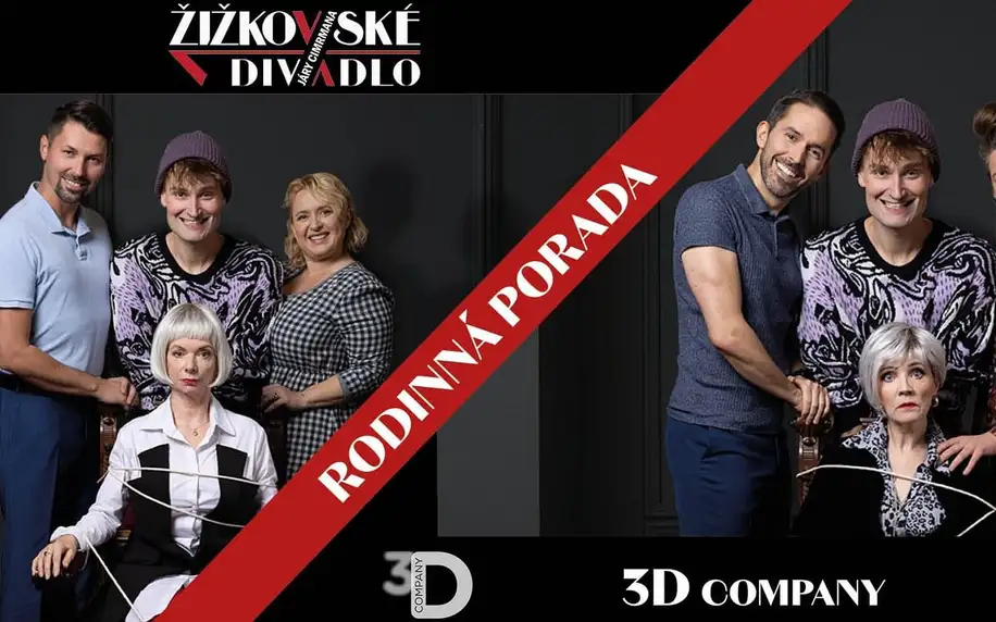 Představení Rodinná porada v Žižkovském divadle