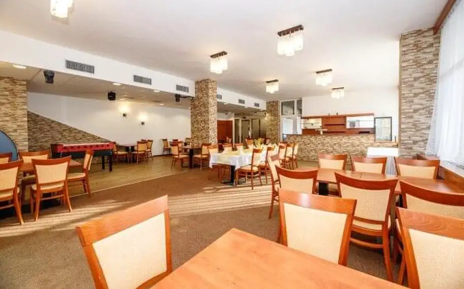 Vysočina: Jaroměřice nad Rokytnou u zámku v Hotelu Opera *** se snídaní/polopenzí, bowlingem a privátní saunou