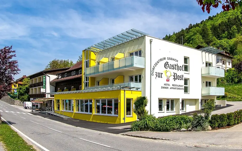 Hotel u jezera v Korutanech: first minute, polopenze i noc zdarma