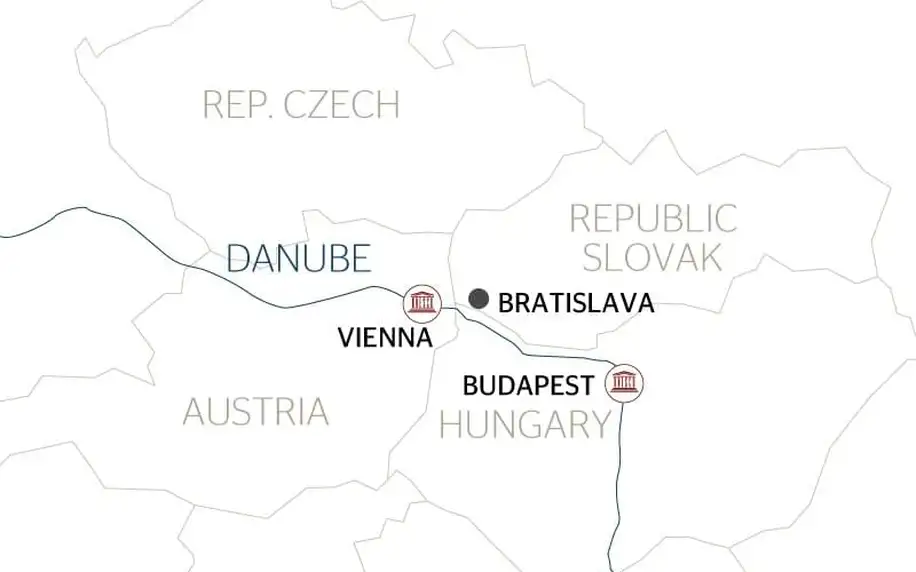 Rakousko - Vídeň na 5 dnů, plná penze