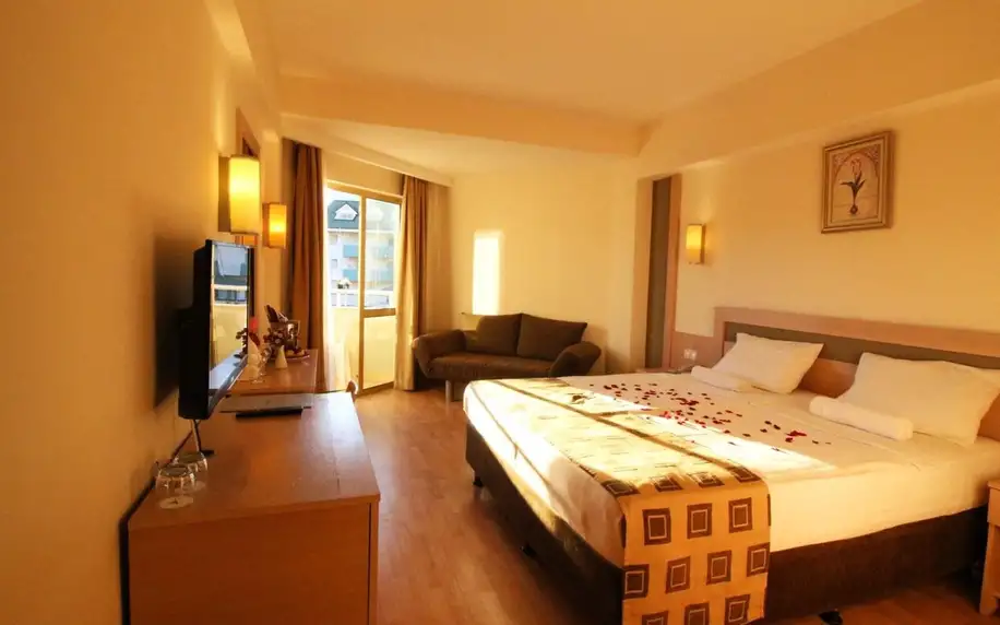 Side Breeze Hotel, Turecká riviéra, Rodinný pokoj s patrovou postelí, letecky, all inclusive
