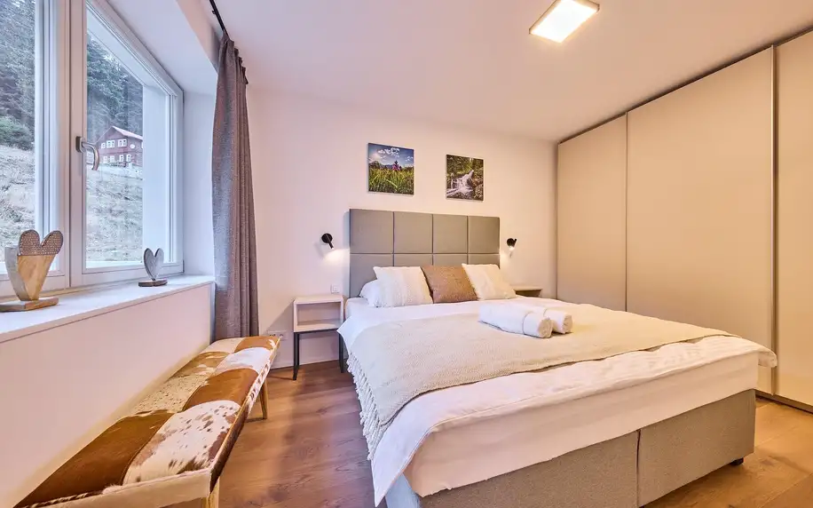 Pobytové balíčky v apartmánech v Peci: snídaně, relax i slevy na atrakce