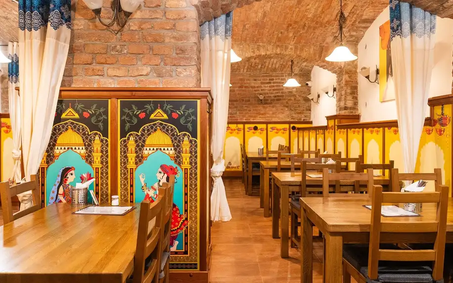 Otevřený voucher do indické restaurace Namaskar