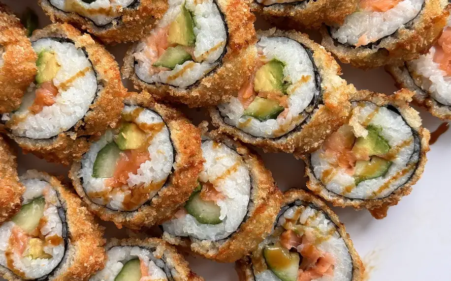 29-44 ks tempura sushi: losos, krab i krevety