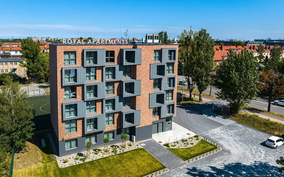 Gdaňsk: moderní apartmán 5 km od centra, snídaně