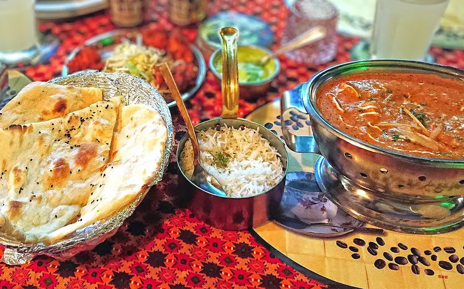 Indicko-nepálské menu dle vaší chuti pro 2 osoby