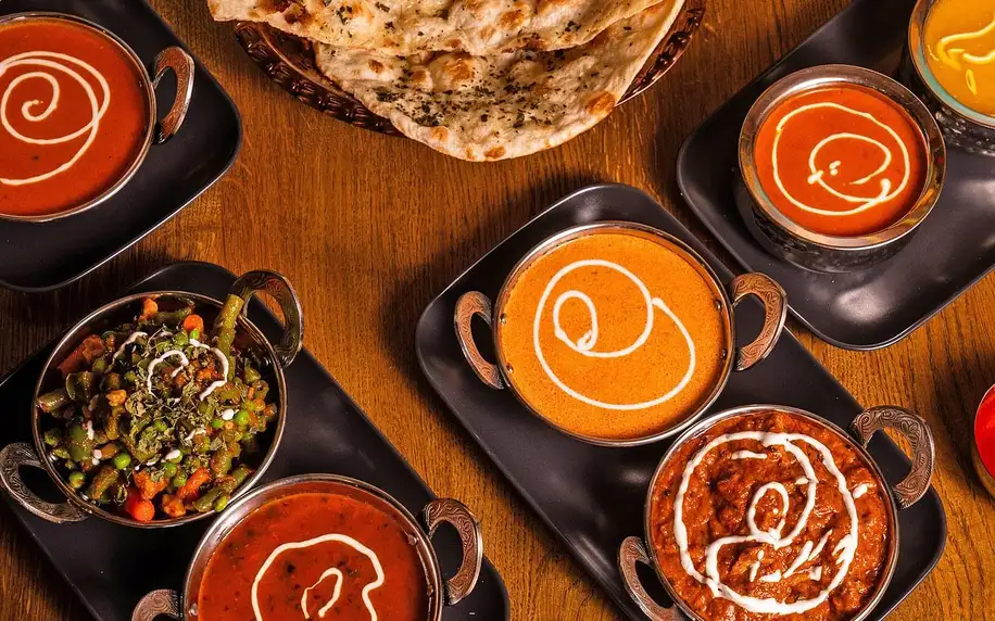 Indické menu pro dva: polévka a hlavní chod