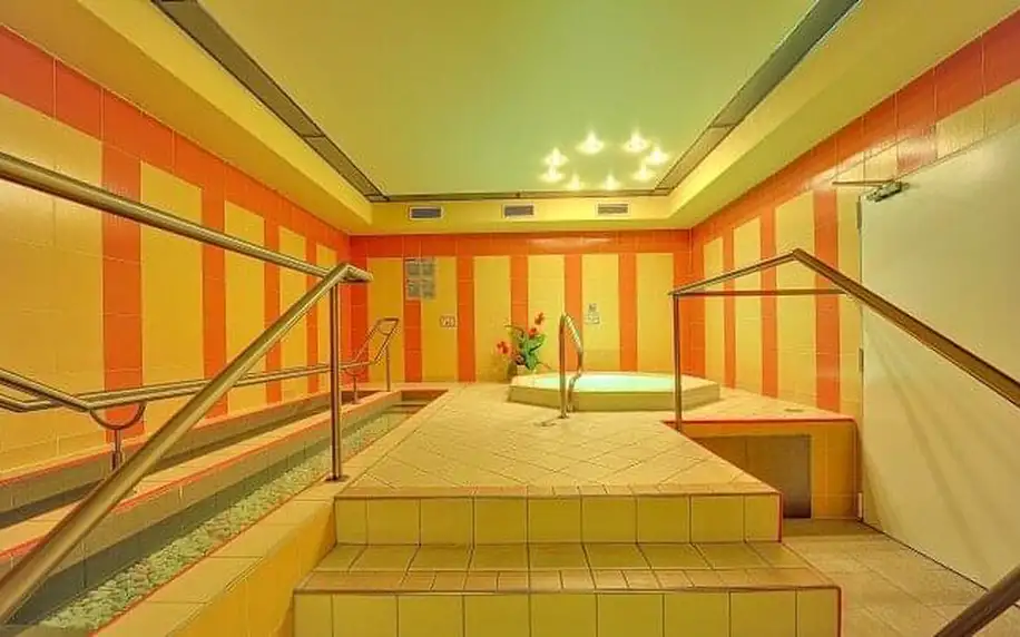 Lázně Jáchymov: Hotel Astoria *** s polopenzí a vstupem do lázeňského centra (bazény, vířivka, solná jeskyně)