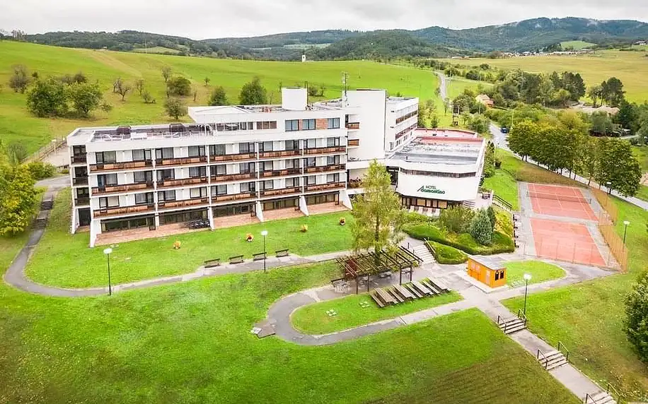 Fantastický all inclusive pobyt s wellnes v hotelu Adamantino u Luhačovické přehrady