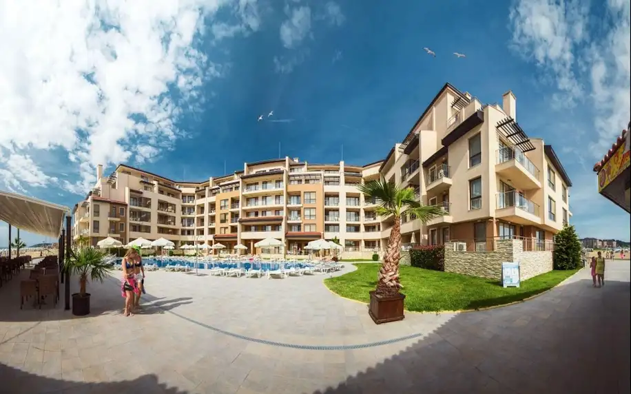 Obzor Beach Resort, Bulharská riviéra, Apartament, letecky, snídaně v ceně