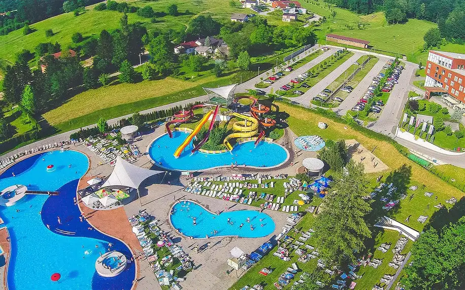 Apartmány v Chorvatsku: aquapark, termální bazény a polopenze