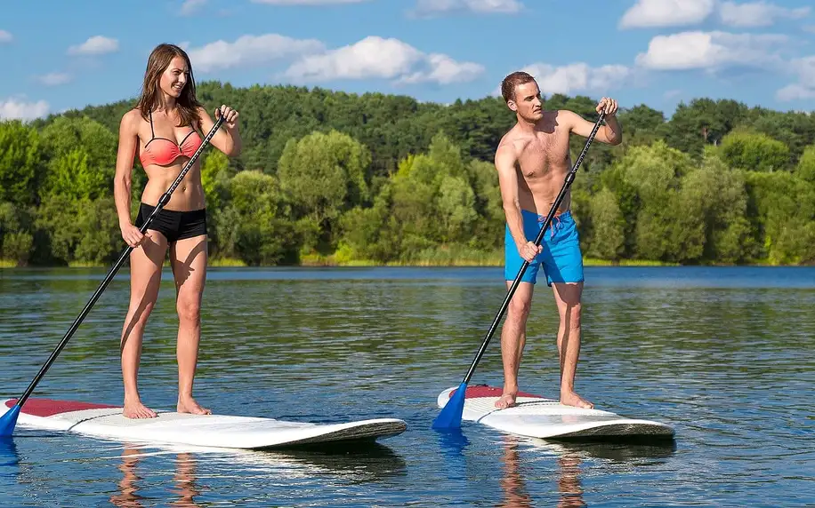 2 hod. paddleboardingu s instruktáží pro 1–4 osoby