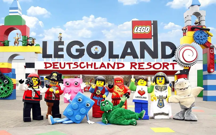 Nočním expresem do Legolandu: doprava i vstupenka