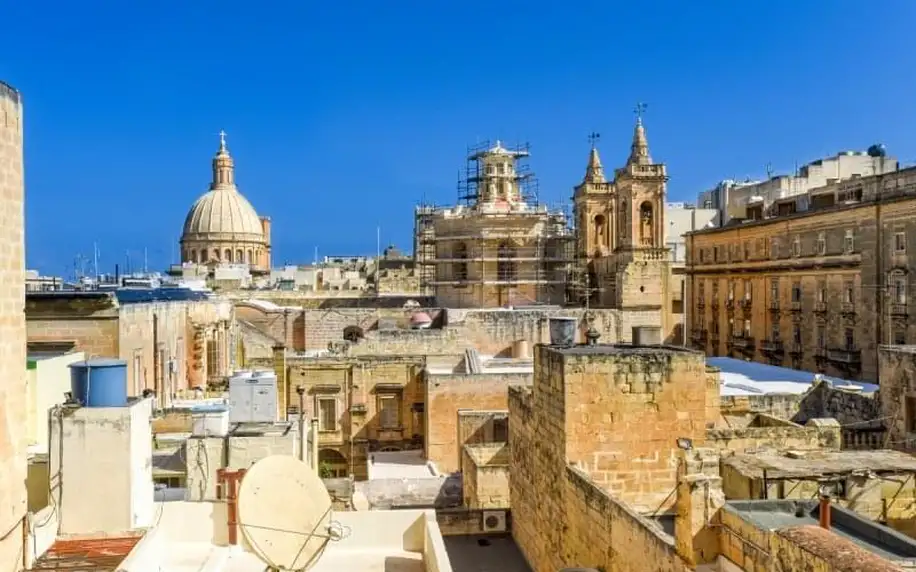 Malta letecky na 4-9 dnů, snídaně v ceně
