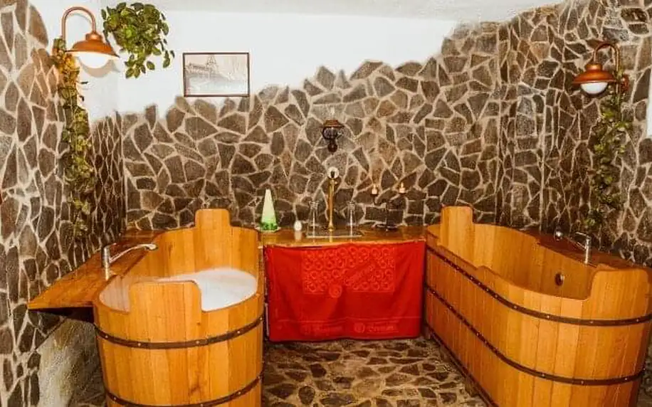CHKO Žďárské vrchy v Penzionu U Čtyřlístku s pivní koupelí + konzumace piva a privátní wellness se sektem