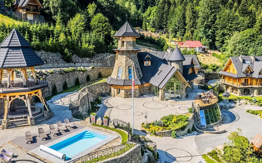 Polské Beskydy: eko hotel se snídaní, vířivkou a saunou