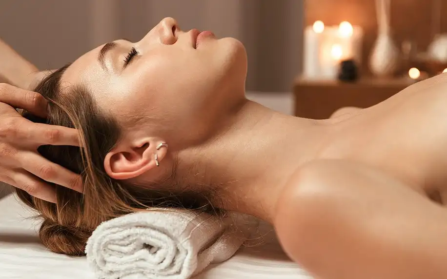 Masáž hlavy i relaxační masáž různých částí těla