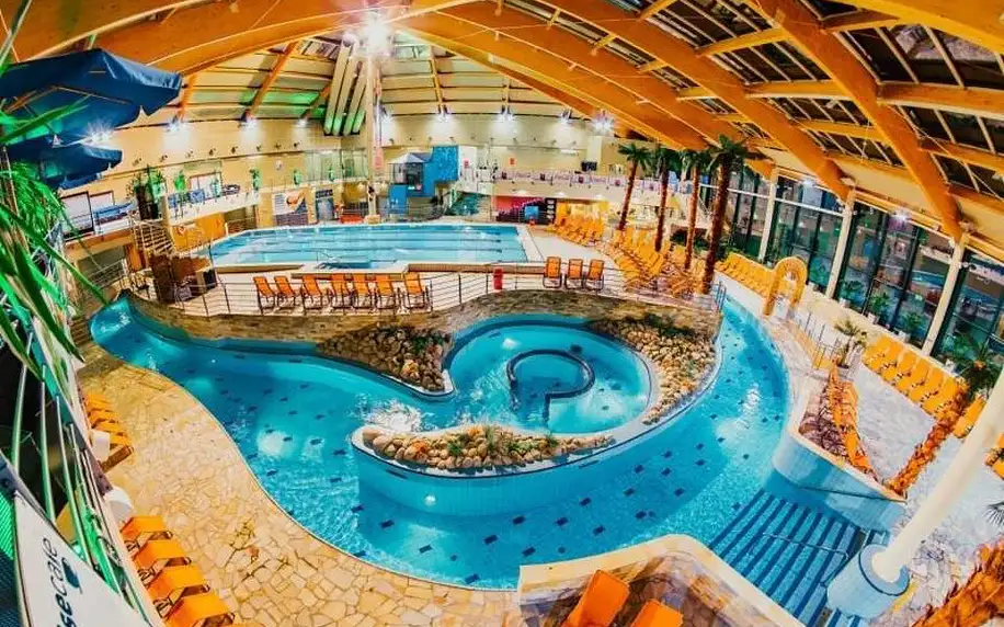Úžasný wellness pobyt v Aquapalace Čestlice s polopenzí pro 2 osoby na 2 noci