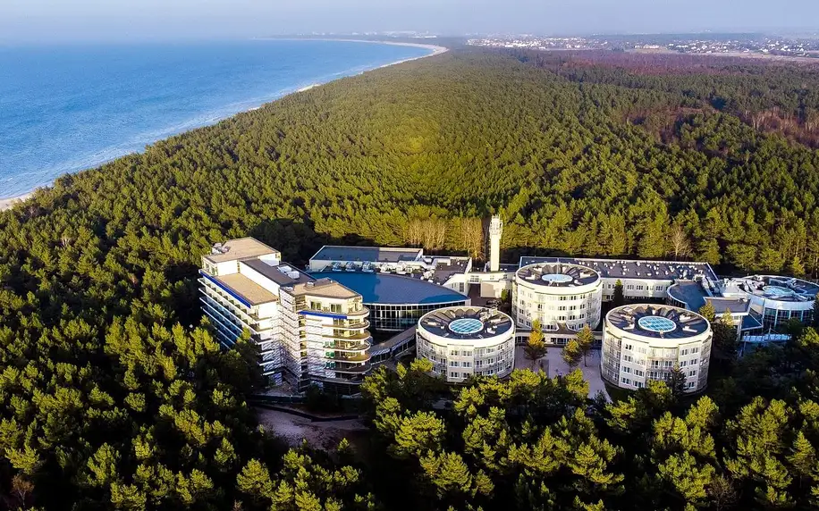 Luxusní wellness pobyt u Baltu: hotel 2 min. od pláže