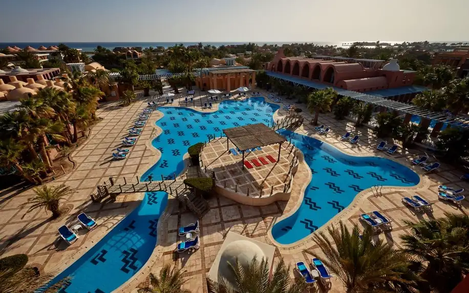 Sheraton Miramar Resort, Hurghada, letecky, all inclusive