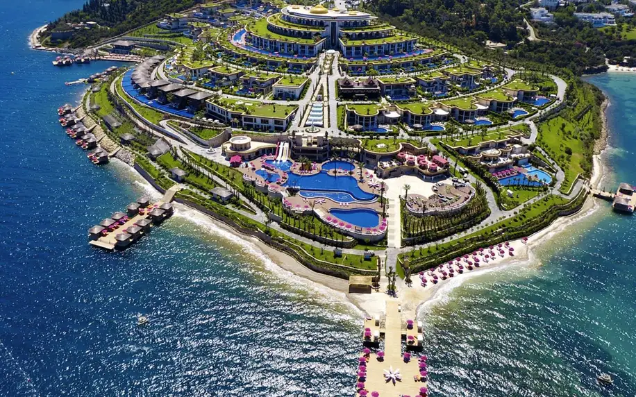 Be Premium Bodrum, Egejská riviéra, Maledivské apartmá s výhledem na moře, letecky, all inclusive
