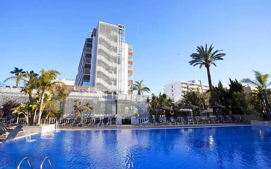 Bahia de Alcudia, Mallorca, Apartmá Junior, letecky, polopenze