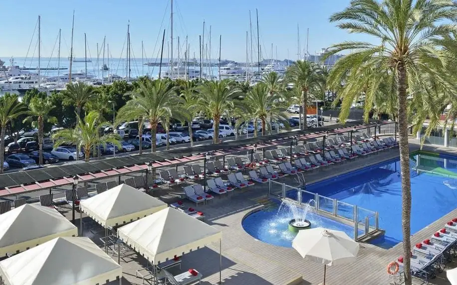 Victoria Gran Melia, Mallorca, Dvoulůžkový pokoj s výhledem na moře, letecky, snídaně v ceně