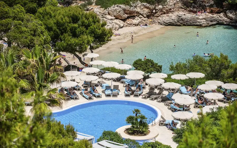 Inturotel Cala Esmeralda Beach Hotel & Spa, Mallorca, Dvoulůžkový pokoj s výhledem na moře, letecky, polopenze