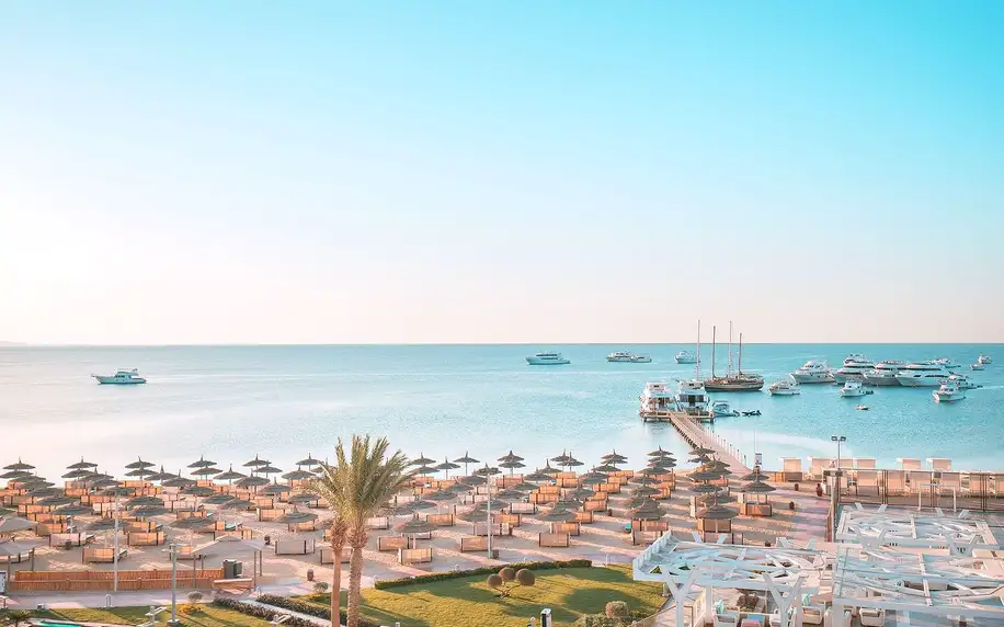 Pickalbatros White Beach Resort, Hurghada, letecky, all inclusive