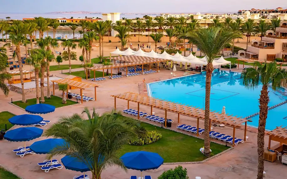 Continental Hotel Hurghada, Hurghada, Dvoulůžkový pokoj s výhledem na moře, letecky, all inclusive