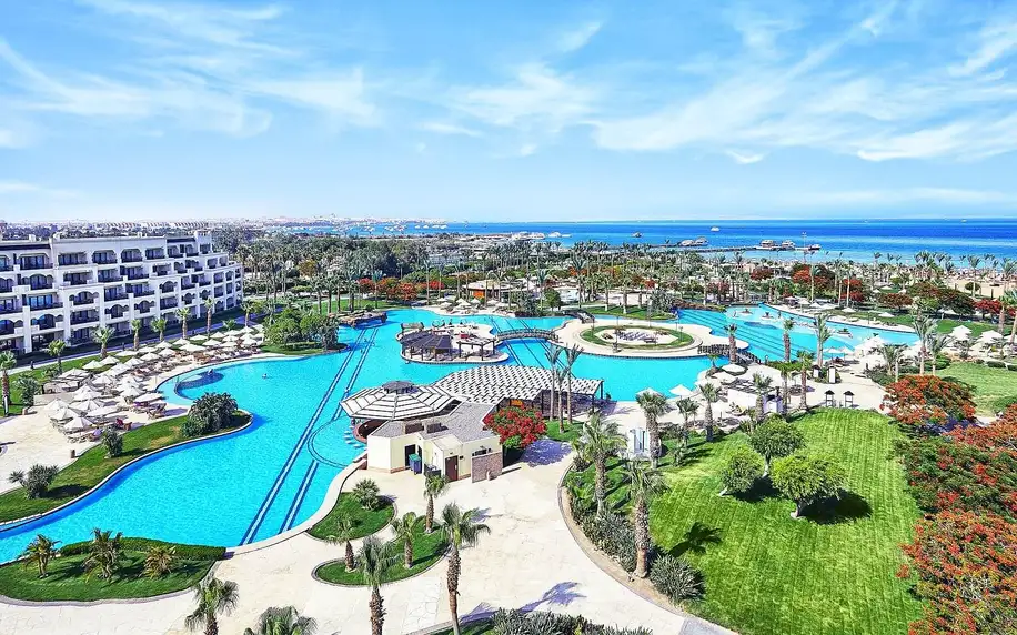 Steigenberger Al Dau Beach, Hurghada, Apartmá Superior, letecky, all inclusive