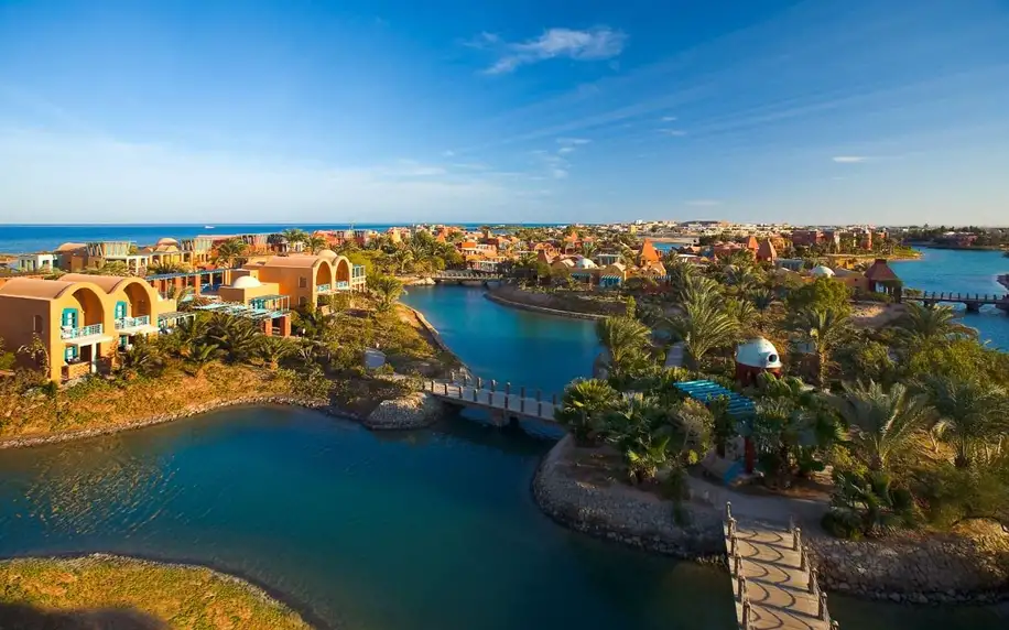 Sheraton Miramar Resort, Hurghada, Dvoulůžkový pokoj Deluxe Beach Front, letecky, all inclusive