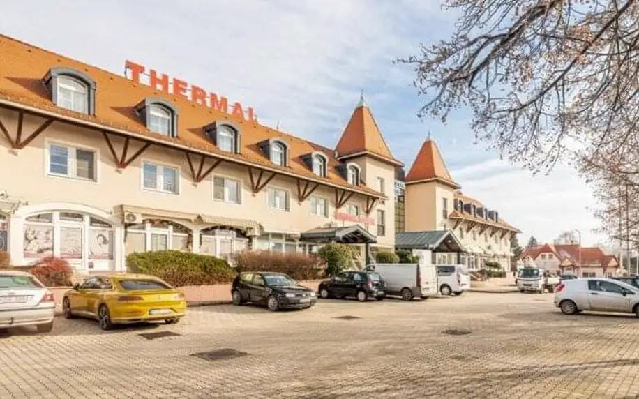 Thermal Hotel Mosonmagyaróvár *** přímo propojený s termály Flexum s neomezeným vstupem + wellness a polopenze