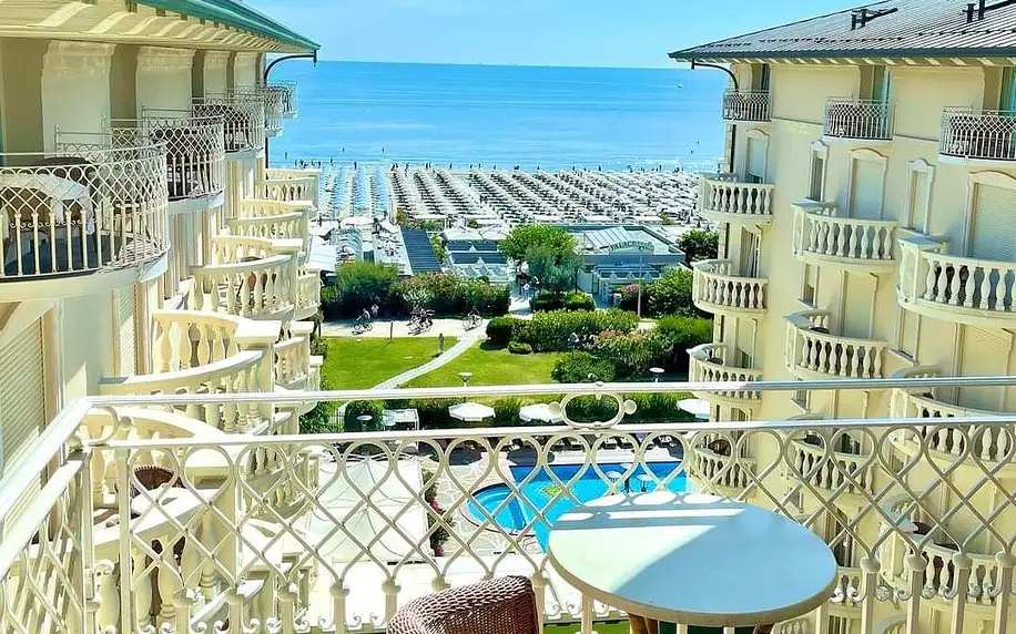 Cervia: luxusní 5* hotel u písečné pláže, snídaně