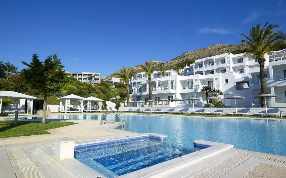 Dimitra Beach Hotel & Suites, Kos, Bungalov s výhledem na moře, letecky, polopenze