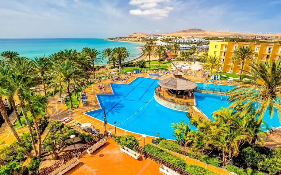 SBH Costa Calma Beach Resort und Appartements, Fuerteventura, letecky, all inclusive