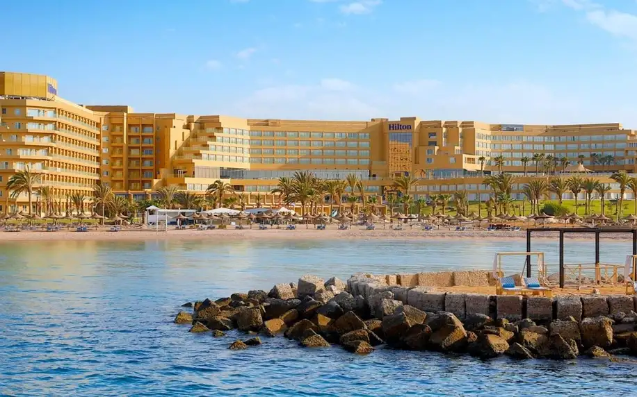 Hilton Plaza Hurghada, Hurghada, Dvoulůžkový pokoj Deluxe s výhledem na moře, letecky, all inclusive
