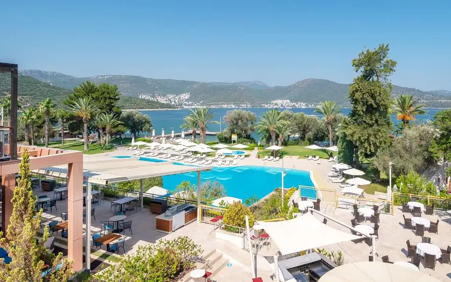 Doubletree By Hilton Bodrum Isil Club Resort, Egejská riviéra, Dvoulůžkový pokoj s výhledem na pevninu, letecky, all inclusive