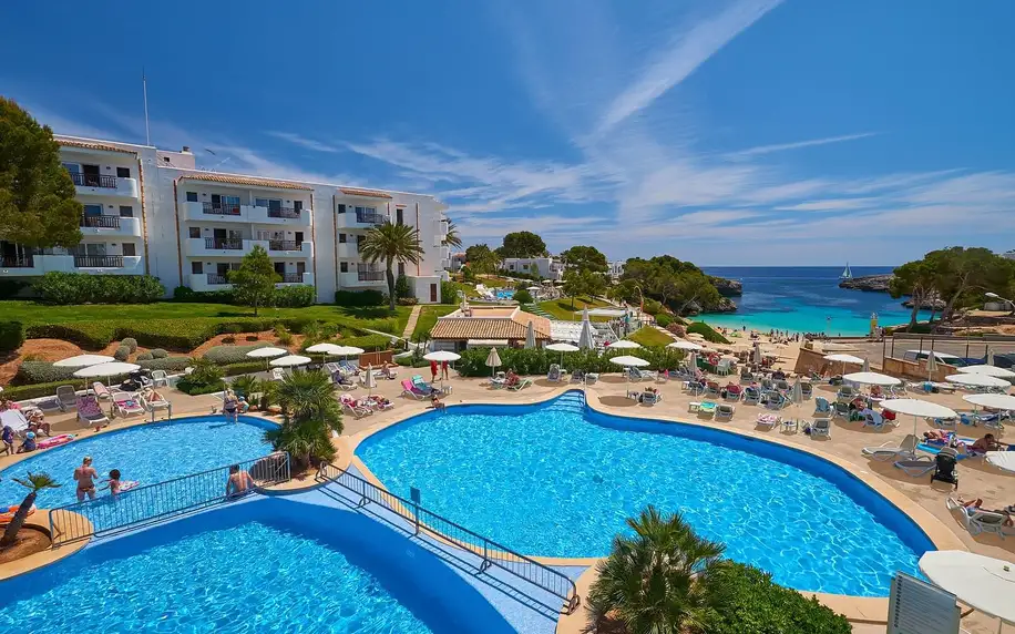 Inturotel Esmeralda Park, Mallorca, Suiten s výhledem na moře, letecky, polopenze