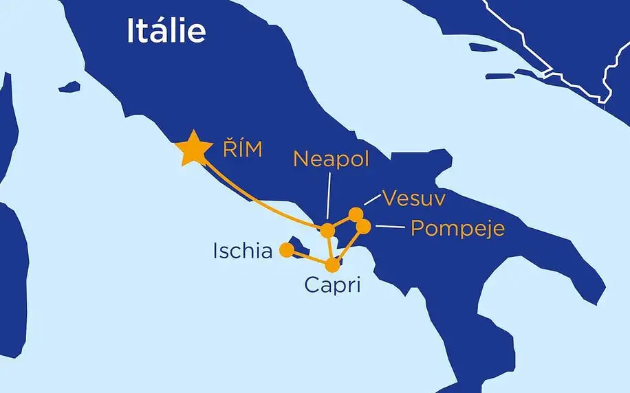Itálie - Řím letecky na 6 dnů
