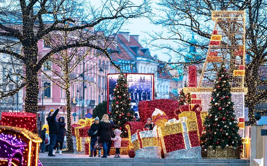 Polsko - Varšava vlakem na 3 dny, snídaně v ceně