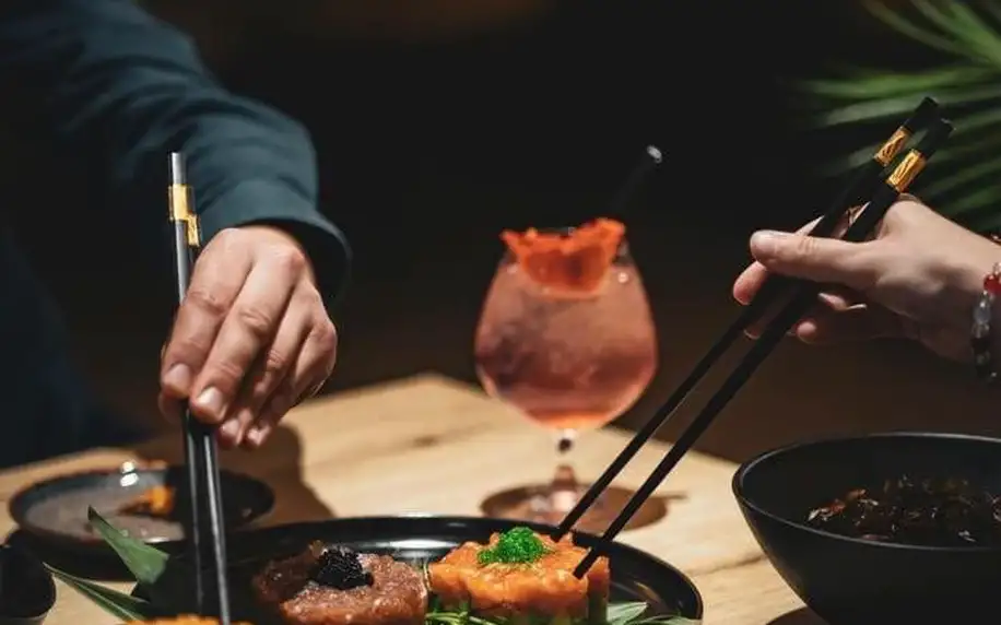 Vouchery na jídlo i pití v nové asijské restauraci