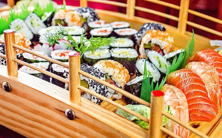 1 000 Kč na jídlo i nápoje v japonské restauraci