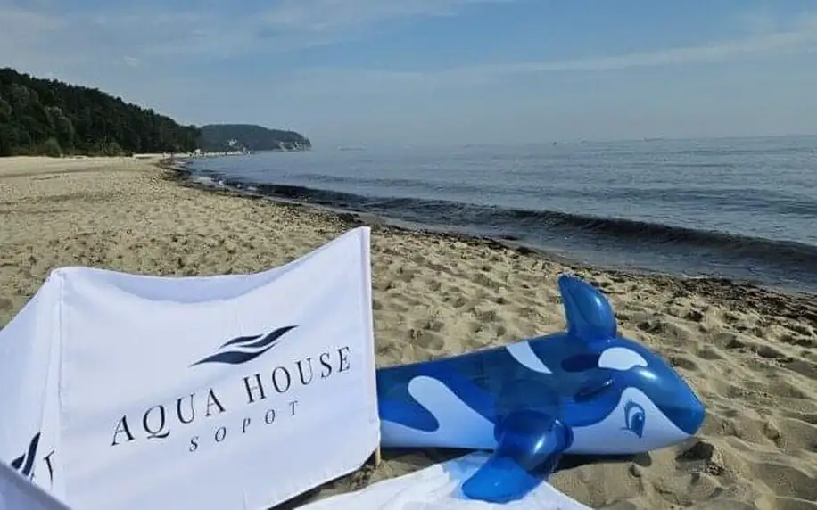 Polské Trojměstí: Sopoty vedle aquaparku a jen 300 m od pláže v Hotelu Aqua House se snídaní + bohaté vyžití