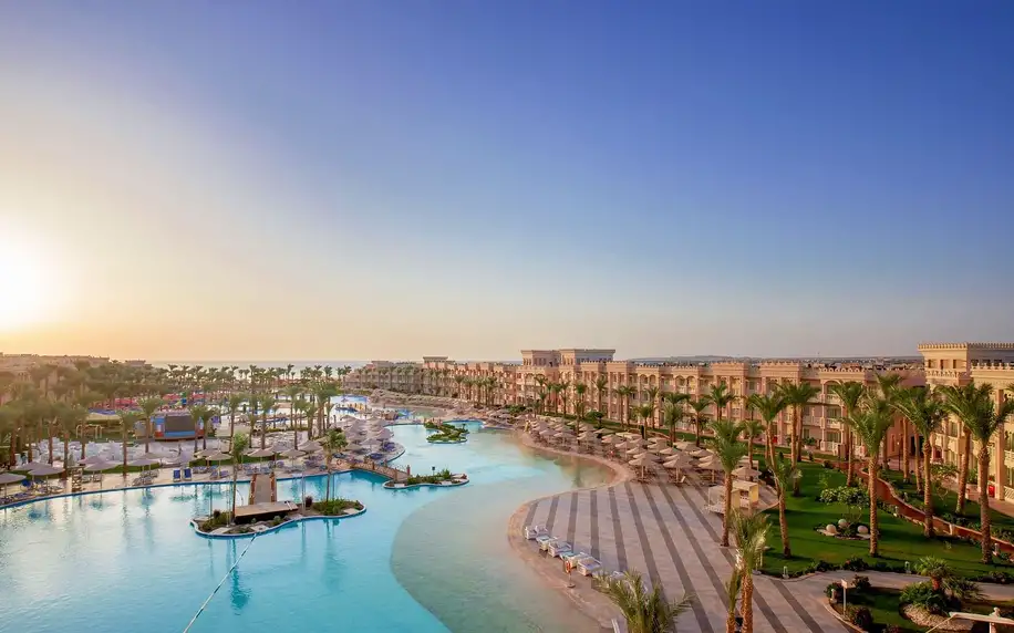Pickalbatros Palace Resort, Hurghada, Dvoulůžkový pokoj s výhledem do zahrady, letecky, all inclusive