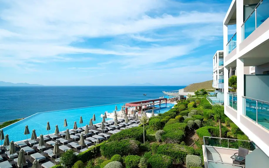 Michelangelo Resort & Spa, Kos, Dvoulůžkový pokoj Premium s výhledem na moře, letecky, all inclusive