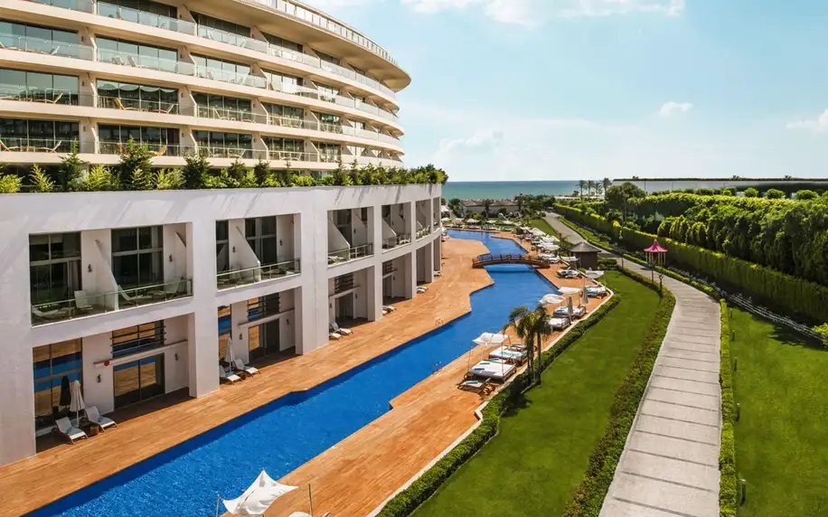 Maxx Royal Belek Golf Resort, Turecká riviéra, Apartmá s výhledem na moře, letecky, all inclusive