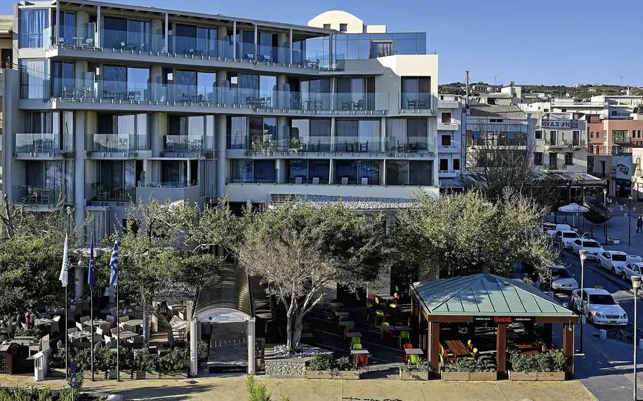 Kyma Suites Beach, Kréta, Apartmá Junior s výhledem na moře, letecky, plná penze
